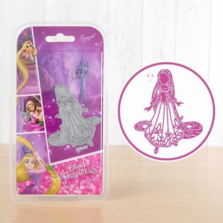 DISNEY Skæring dør SET: Disney + stemple Drømmende Rapunzel ansigt