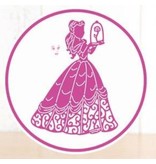 DISNEY Stamping Stencils SET: Disney + stamp Enchanted Belle face