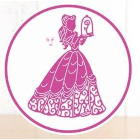 DISNEY Stamping Stencils SET: Disney + stamp Enchanted Belle face