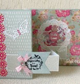 Crafter's Companion Designersblock, peint des fleurs