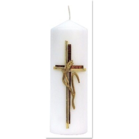 Exlusiv Bastelset: bougie, croix avec l'oreille
