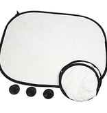 Kinder Bastelsets / Kids Craft Kits To decorate easy to paint with Stoffmalstift, - 2 sun visor for the car