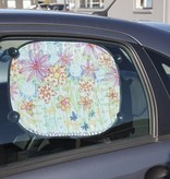 Kinder Bastelsets / Kids Craft Kits 2 Sonnenblende für das Auto - mit Stoffmalstift leicht zu bemalen, zu dekorieren