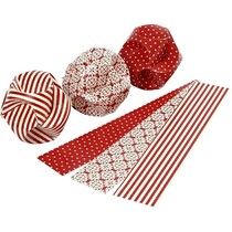 Craft Kit: set van materialen voor 9 stuks papier ballen.