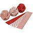 Komplett Sets / Kits Craft Kit: satt av materialer for 9 stk papir baller.