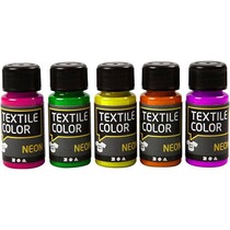 Un traje de verano de color neón-: pintura de la tela de alta calidad, a base de agua, productivo