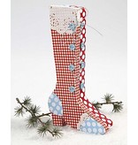 Objekten zum Dekorieren / objects for decorating Bastelset: Materialset für 1 Retro-Stiefel Schachtel