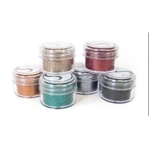 Colori Glitter polvere scura