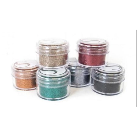 BASTELZUBEHÖR / CRAFT ACCESSORIES Glitzerpuder Dunkle Farben