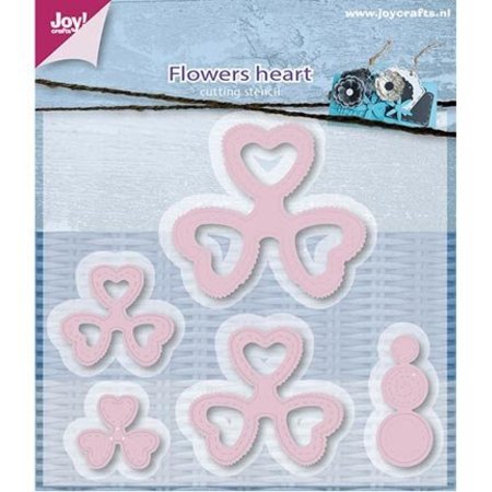Joy!Crafts Stamping stencils, Mery's Herzblume