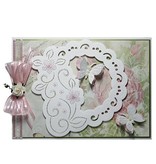 Joy!Crafts und JM Creation Taglio e goffratura modello di stencil più ricamo!