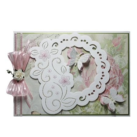 Joy!Crafts und JM Creation Cutting and embossing stencil template multi embroidery!