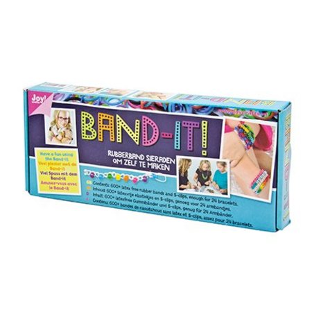 BASTELZUBEHÖR / CRAFT ACCESSORIES Band-It, startpakke for 24 Armbånd af Joy Crafts!
