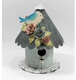 Sizzix Bigz XL - Birdhouse, arredondado 3-D, para os Sizzixt, perfuração e gravação em relevo stencils -