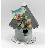 Sizzix Bigz XL - Birdhouse, Rounded 3-D, for the Sizzixt, punching and embossing stencils -