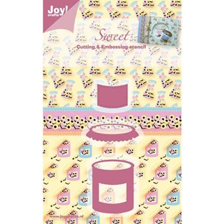 Joy!Crafts und JM Creation Alegria Artesanato, doce, doces, 35x43/43x26/25x21 mm