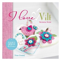 Paper 15x15cm, I love vilt (nl)