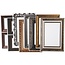 KARTEN und Zubehör / Cards Frame, ark 26,2 x18, 5 cm, metallic farver, 16 slags. Sheet