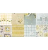 DESIGNER BLÖCKE  / DESIGNER PAPER Jolis papiers, A5, pépinière romantique, 4x 8 motifs