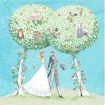 Nye 5 Papir servietter: Bryllup