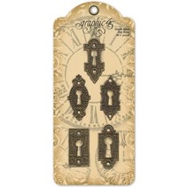 Scrapbooking, keyholes