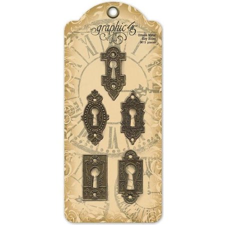 Embellishments / Verzierungen Scrapbooking, ojos de la cerradura