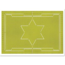 Schablone um Schiebekarten zu gestalten