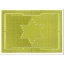 Om sjabloon te schuiven kaart te ontwerpen