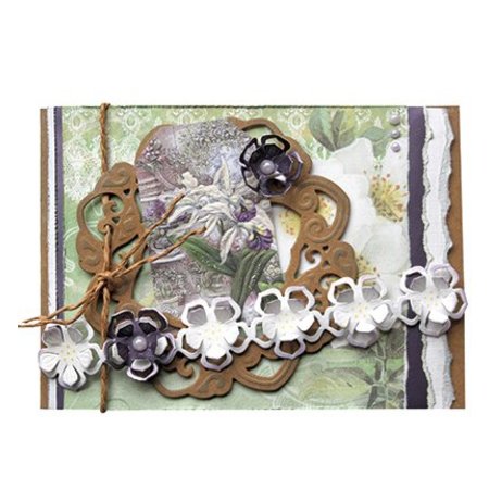 Joy!Crafts und JM Creation Embossing e corte modelo