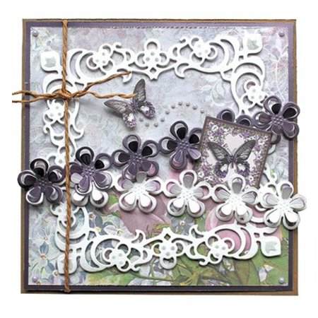 Joy!Crafts und JM Creation Embossing e corte modelo