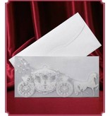 BASTELSETS / CRAFT KITS: 3 wedding cards with coach