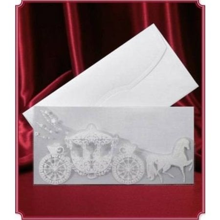BASTELSETS / CRAFT KITS: 3 bryllup kort med coach