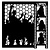 Dutch DooBaDoo Mask, Designs, 300 x 300mm - Mask Stencil Dance