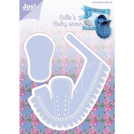 Joy!Crafts und JM Creation La perforación de plantilla: Zapatos de bebé 3D