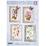 BASTELSETS / CRAFT KITS: Kit Craft para 4 nobles tarjetas de flores