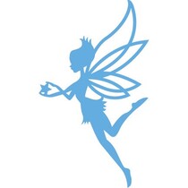 Embossing and cutting template, angel, fairy
