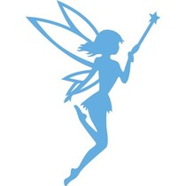 Preging og kutte mal, engel, fairy