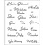 Viva Dekor und My paperworld Clear stamps, texte allemand, 14x18cm