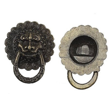 Embellishments / Verzierungen nostalgisk greb 2cm, 2 stykker