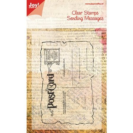 Joy!Crafts und JM Creation Timbre transparent, cartes postales, 125x80mm