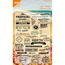 Clear stamps