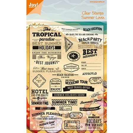 Joy!Crafts und JM Creation Clear stamps