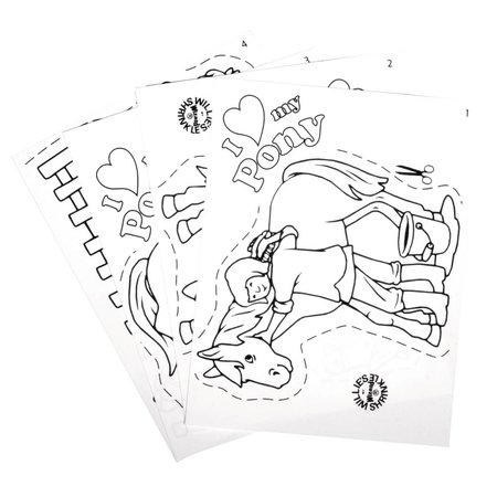 Kinder Bastelsets / Kids Craft Kits Krympe filmer satt min ponni