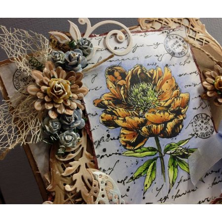 Joy!Crafts und JM Creation Timbri trasparenti, fiori