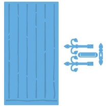 Ponsen en embossing sjabloon Creatables, Vintage Tur