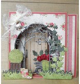 Marianne Design Punching and embossing templates: rubber boots and bush