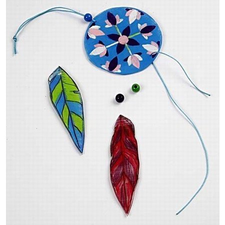 BASTELZUBEHÖR / CRAFT ACCESSORIES Shrink piastre di pellicola, foglio 20x30 cm, trasparente, 5 fogli