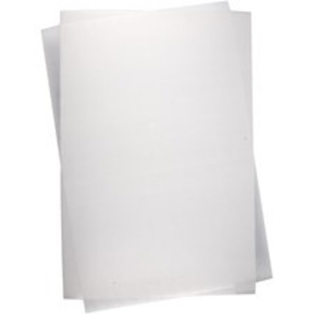 BASTELZUBEHÖR / CRAFT ACCESSORIES Shrink film plates, sheet 20x30 cm, Transparent, 5 sheets
