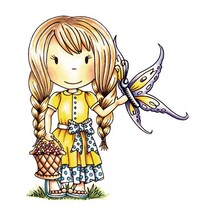 Rubber Stamps - Paper dolls nest