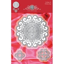 Joy Crafts, stempling og Embossing Stencil